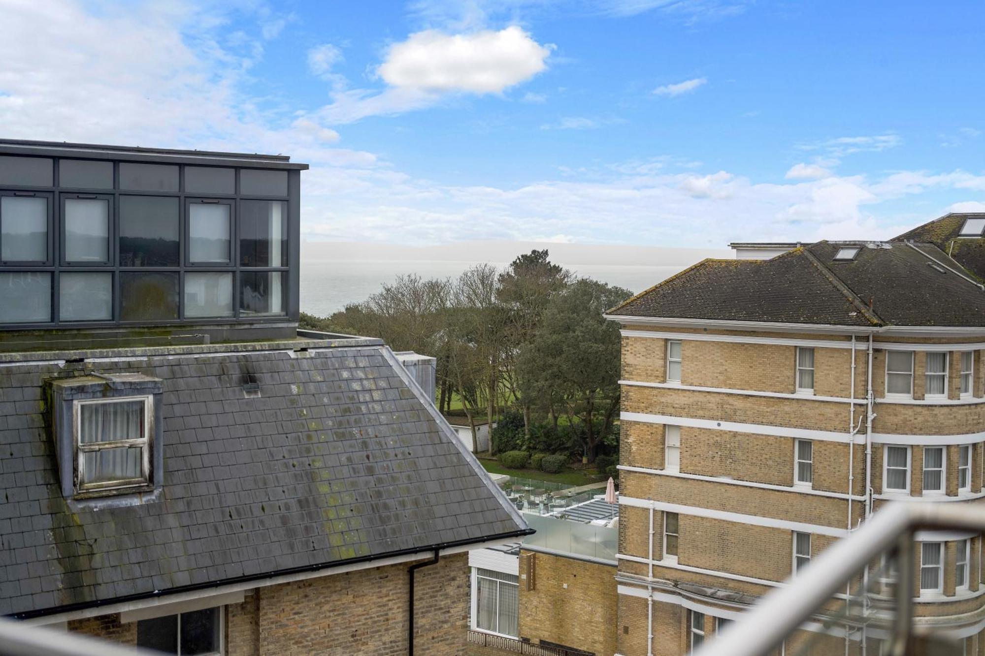 Apartmán Westcliff Penthouse With Sea Views And Balcony Bournemouth Exteriér fotografie