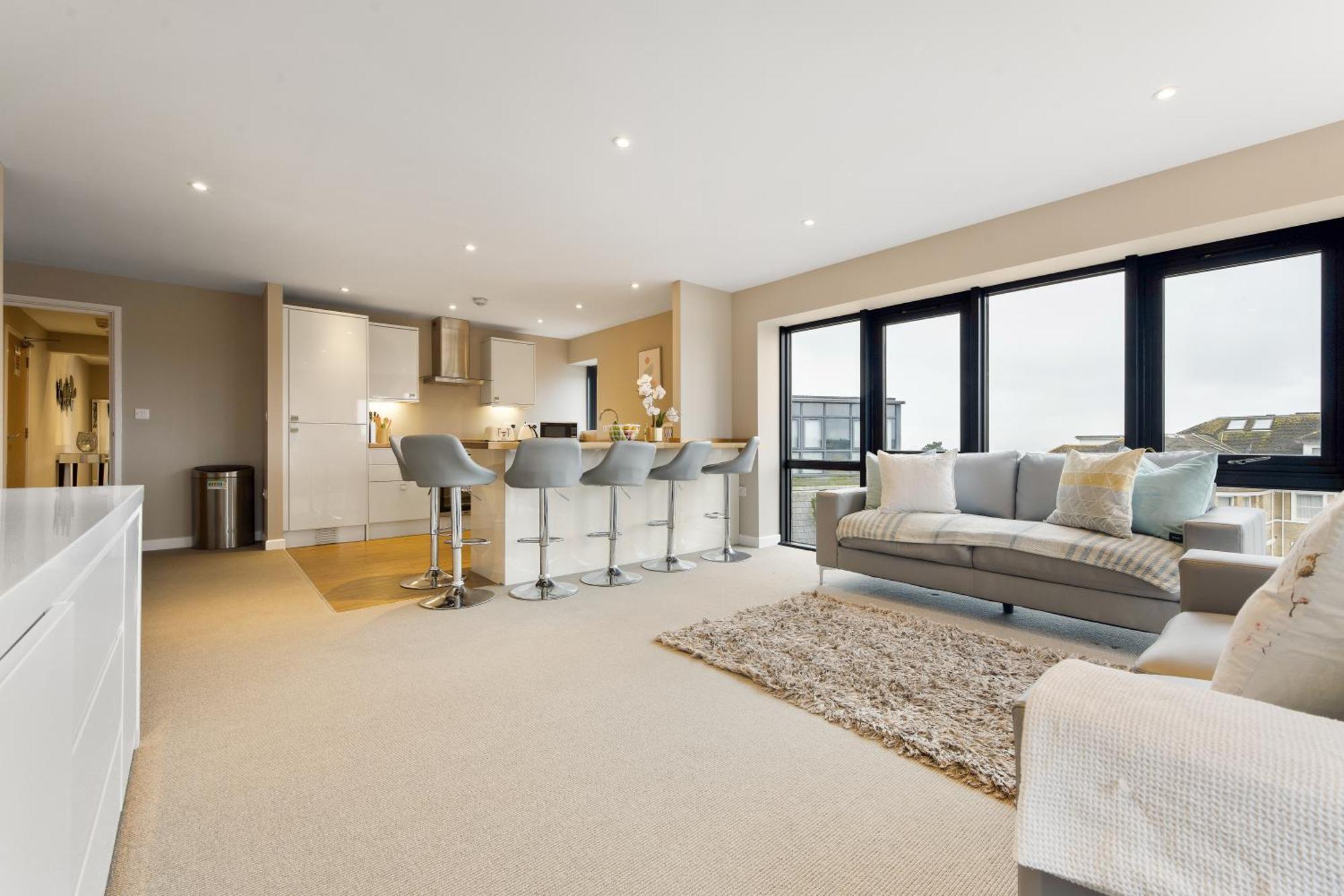 Apartmán Westcliff Penthouse With Sea Views And Balcony Bournemouth Exteriér fotografie