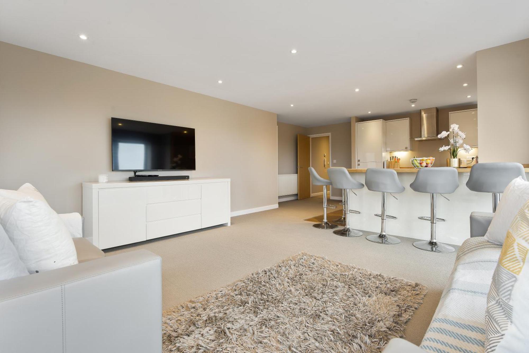 Apartmán Westcliff Penthouse With Sea Views And Balcony Bournemouth Exteriér fotografie