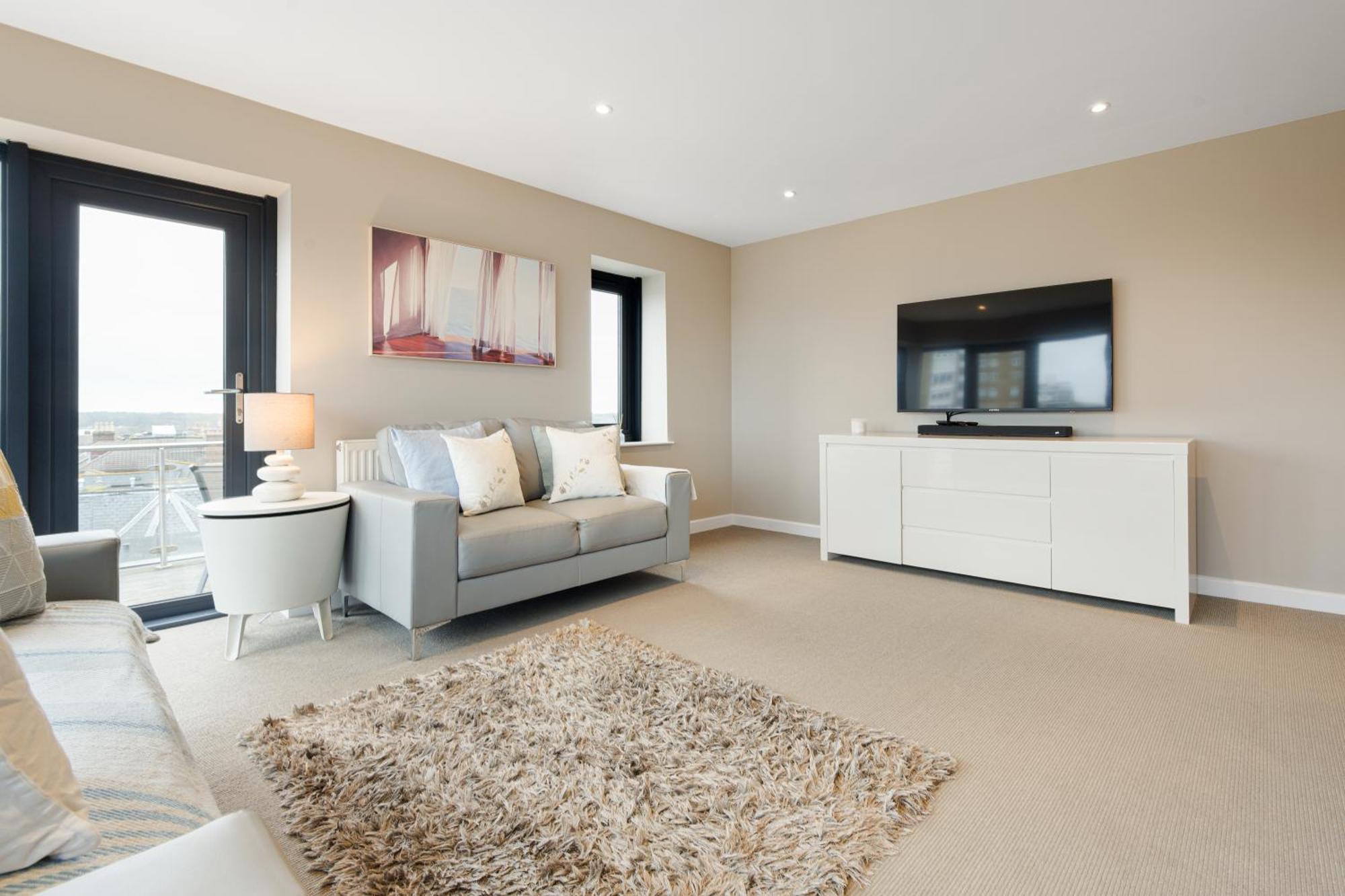 Apartmán Westcliff Penthouse With Sea Views And Balcony Bournemouth Exteriér fotografie